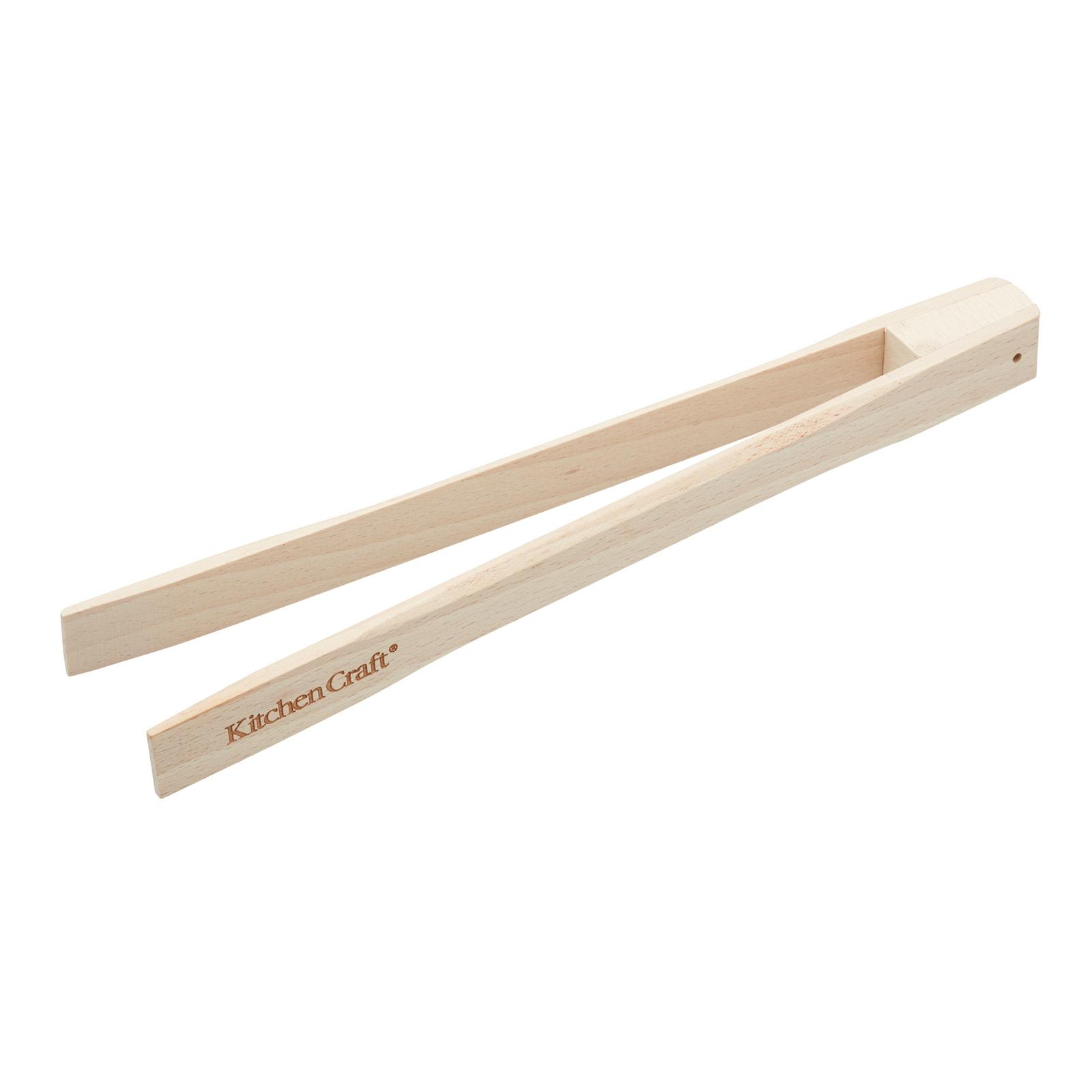 KitchenCraft Wooden Toaster Tongs, 25 cm (10") Amazon.co.uk Kitchen