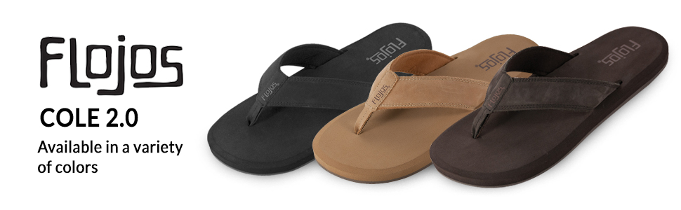 flojos men's cole ii flip flop