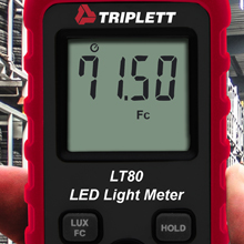 LT80 led light meter 40k foot candles