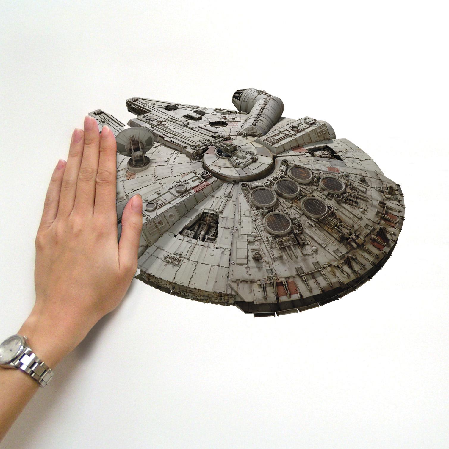 RoomMates RMK3012SCS Star Wars EP VII Spaceships P and S Wall Decals