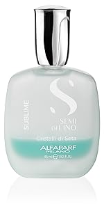 alfaparf milano semi di lino sublime cristalli liquidi spray seta smoothing finishing serum hair oil