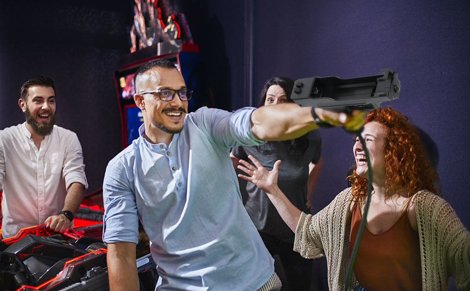 Wii Motion Plus Gun for Nintendo Wii Controller + Wii Shooting Games