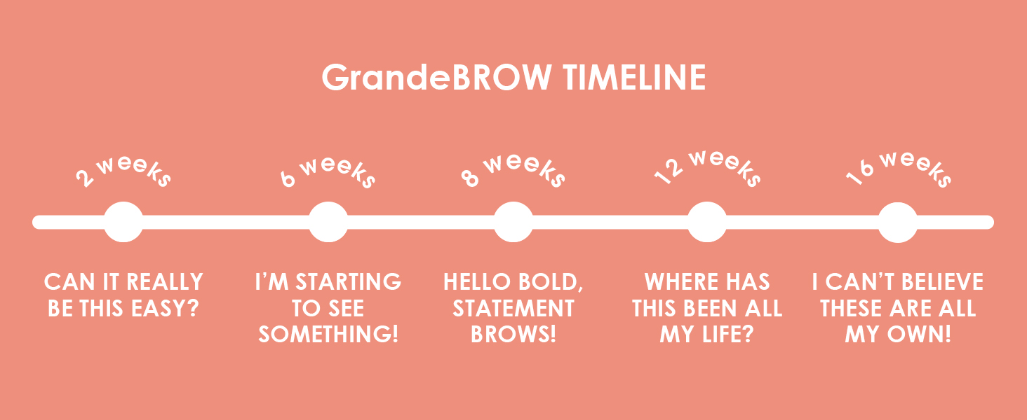 grandebrow fuller bolder thicker looking brows eyebrow brow proven results claims