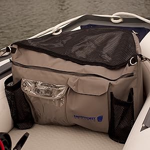 newport vessels bow bag for storage on inflatable dinghy tender boat