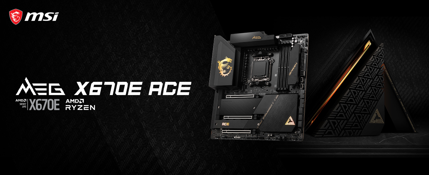 【中古品】MSI X670E ACE 中古】MSI MEG X670E ACE X670E/AM5/E-ATX【秋葉2号】保証期間1