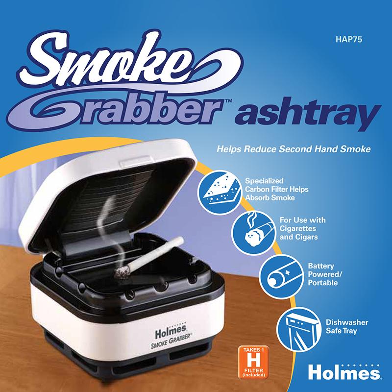 Holmes Smoke Grabber Ashtray Odor Eliminator, HAP75UC2