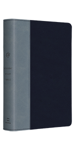 ESV Student Study Bible TruTone, Navy/Slate, Timeless Design