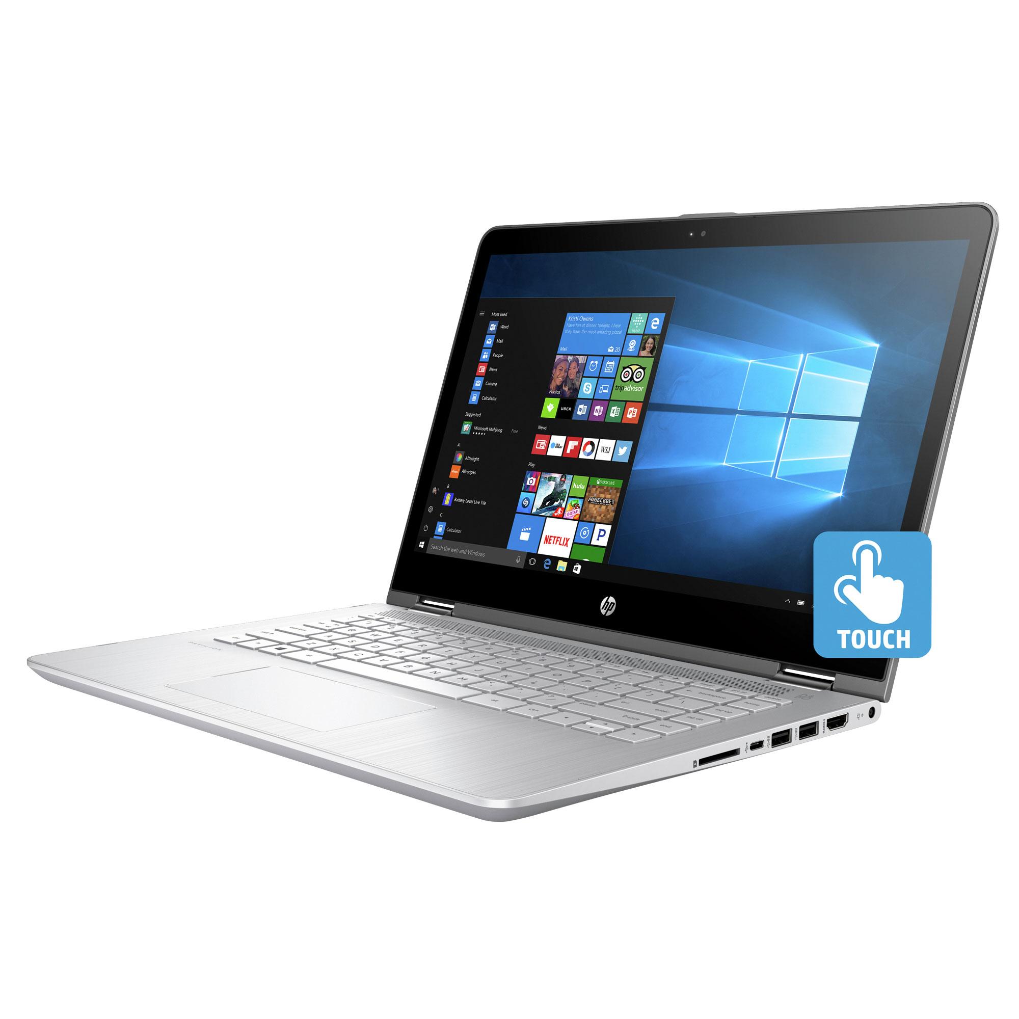 HP Pavilion x360 14ba104nl Notebook Convertibile, Display da 14", Intel i58250U, 1.6 GHz, SSD