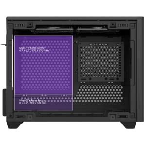 Amazon.co.jp: Cooler Master MasterBox NR200P ブラック Mini-ITX/DTX
