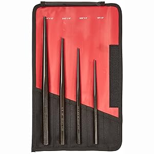 Mayhewスチール製品4ピースプログリップストレート13082 Mayhew | Scrapers | ProGrip Straight & Angled Scraper Set