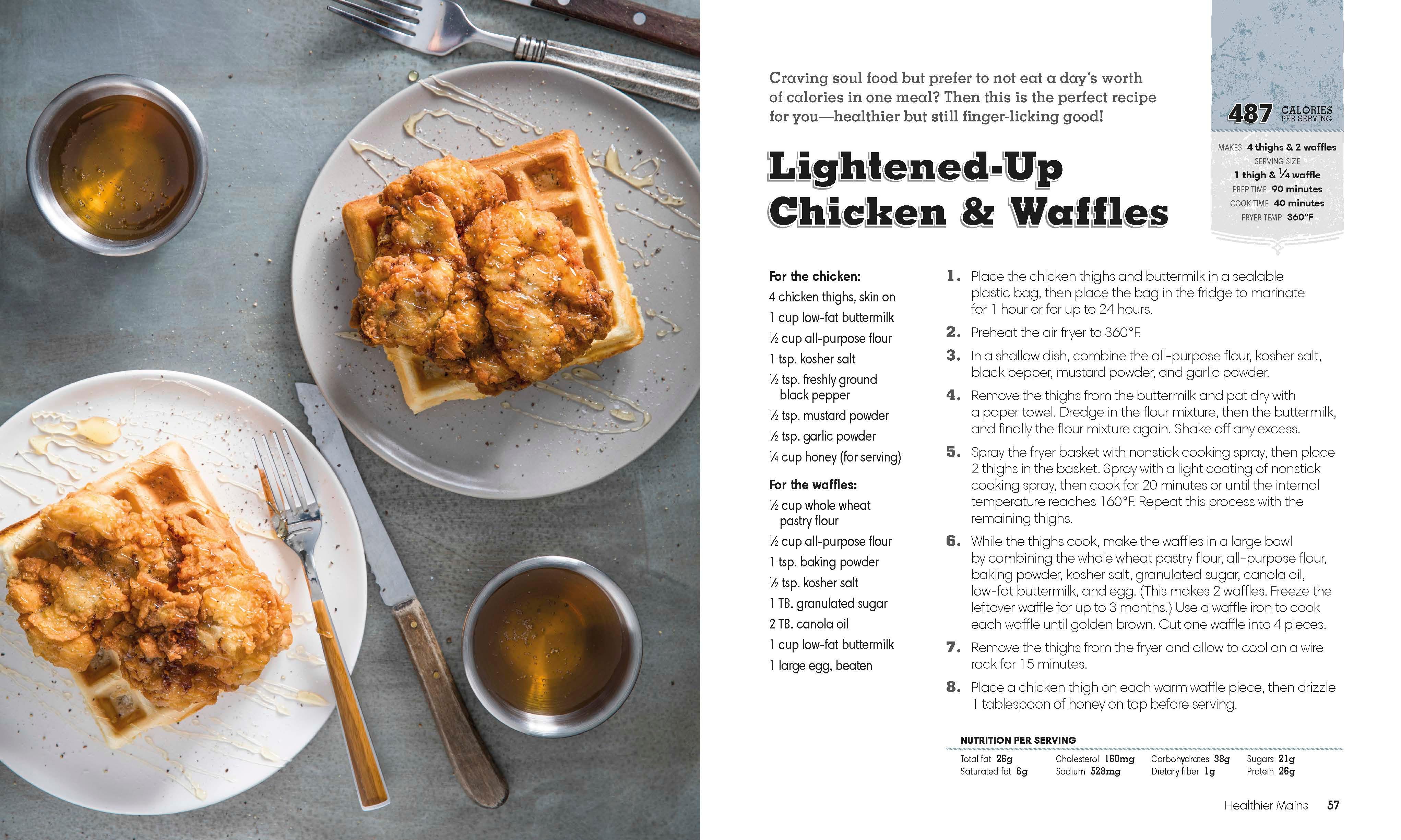 Healthy Air Fryer Cookbook 100 Great Recipes with Fewer Calories and