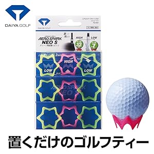 ダイヤ(DAIYA) ゴルフ ティー エアロスパークティーネオショート TE-450 ggw725x 楽天市場】ダイヤ ゴルフ エアロスパークティー ネオショート TE