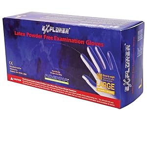 Amazon.com: Adenna Explorer 8 mil Latex Powder Free Exam
