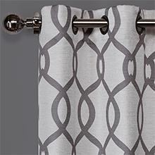 Amazon Com Exclusive Home Curtains Rio Burnout Sheer Grommet Top