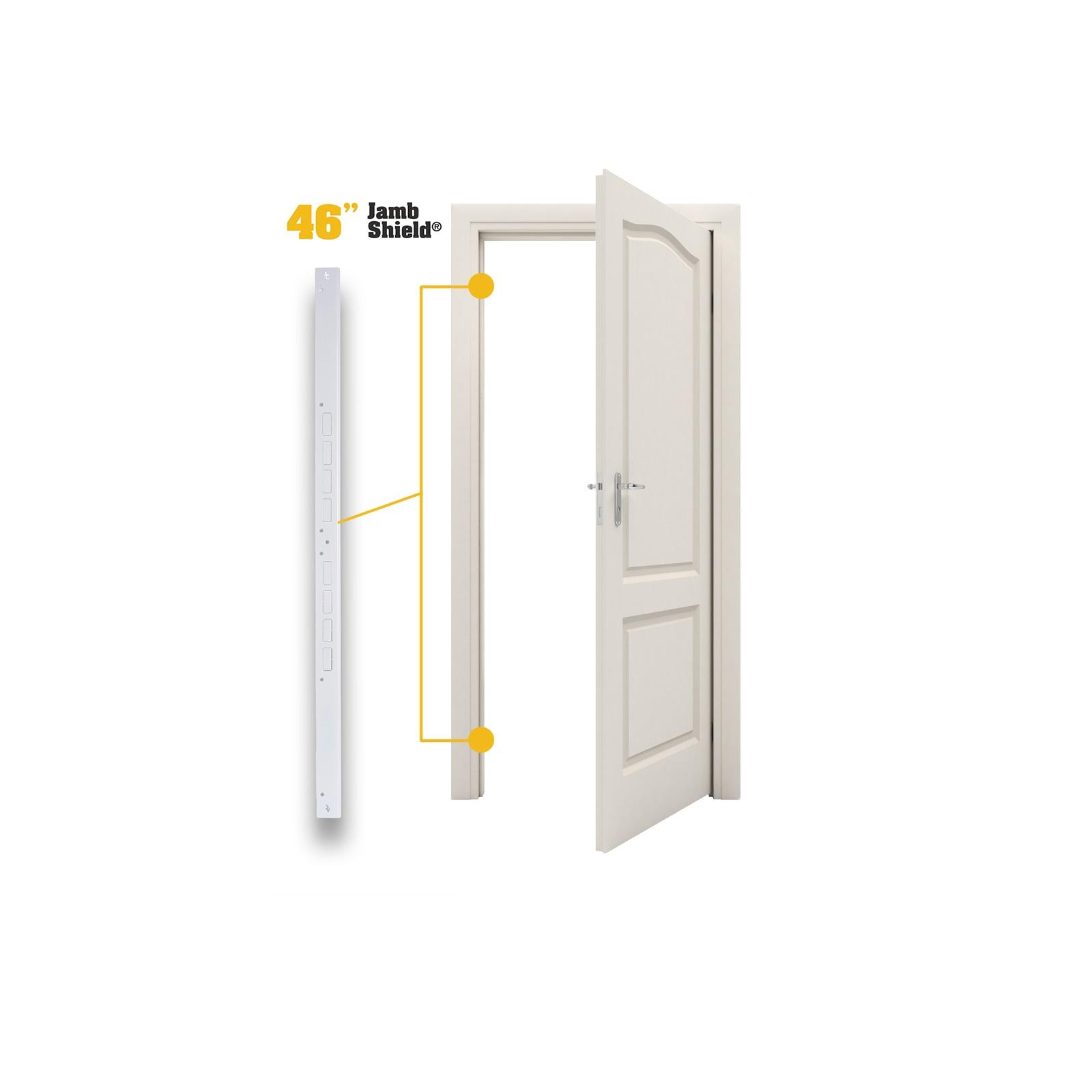 Door Armor Mini Door Security Reinforcement Kit For Jamb