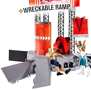 Amazon Com Wwe Raw Wrekkin Entrance Stage Toys Games