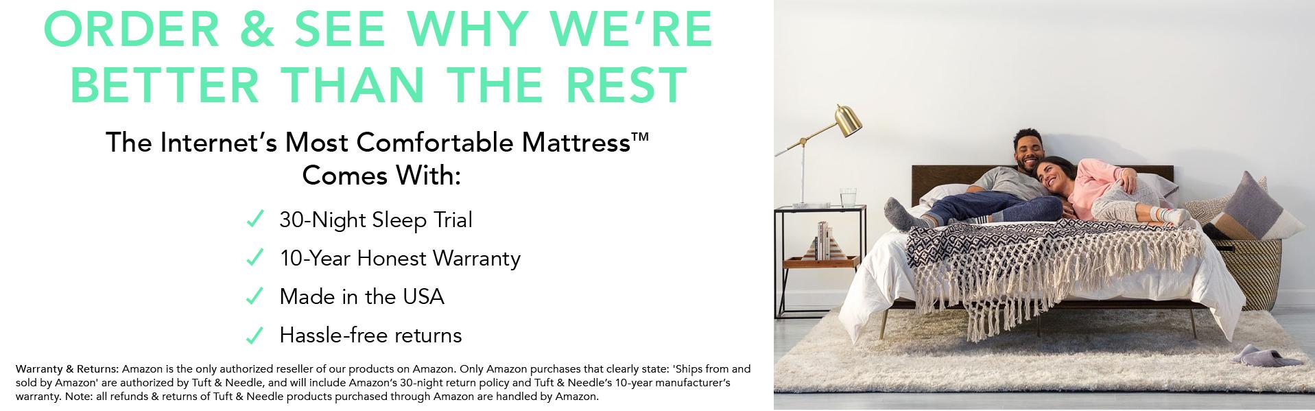 Tuft & Needle Mattress, Queen Amazon.ca Home & Kitchen
