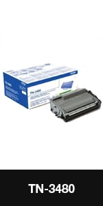 Brother Original Tonerkassette TN-3430 schwarz (für Brother HL-L5000DN ...