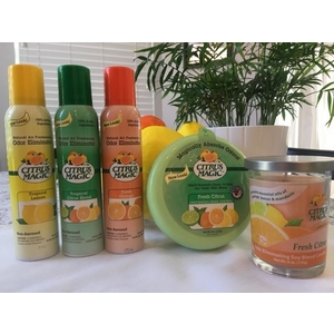 citrus magic solid air freshener, fresh citrus, natural air freshener