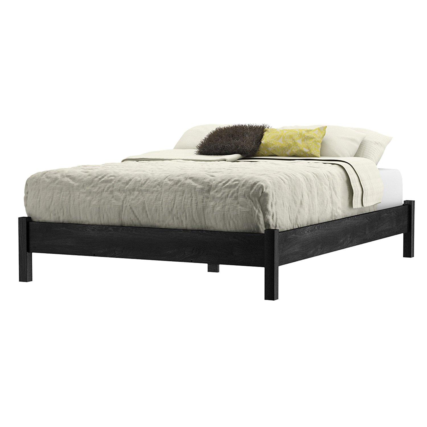 South Shore Basic Collection Platform Bed with Moulding