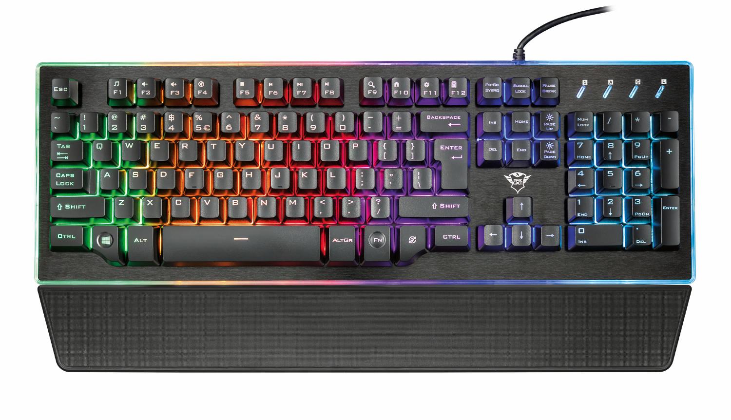 Trust GXT 860 Thura Semimechanical Gaming KeyboardBlack Amazon.co.uk
