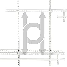 shelftrack, closet, maid, wire, shelving, hanging, storage, shelf, organization, adjustable