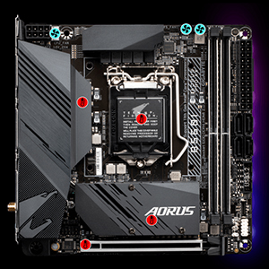 グラフィックボード・グラボ・ビデオカード GIGABYTE B560I AORUS PRO AX B560I AORUS PRO AX (rev. 1.0) Key Features | Motherboard