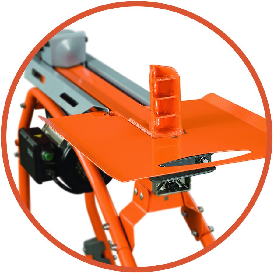 YARDMAX YS0552 5 Ton Electric Log Splitter, Stand, Log Tray