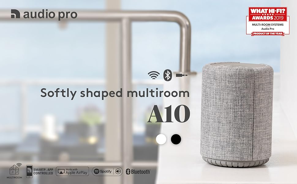 Audio Pro A10 Multi Room Bluetooth Speaker Amazon.sg Electronics
