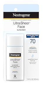 Neutrogena Ultra Sheer Liquid Daily Sunscreen with Broad Spectrum