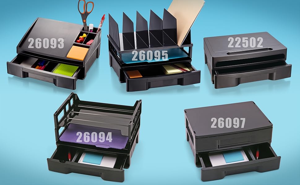 Officemate Phone Stand, Recycled, Black, Plastic Office