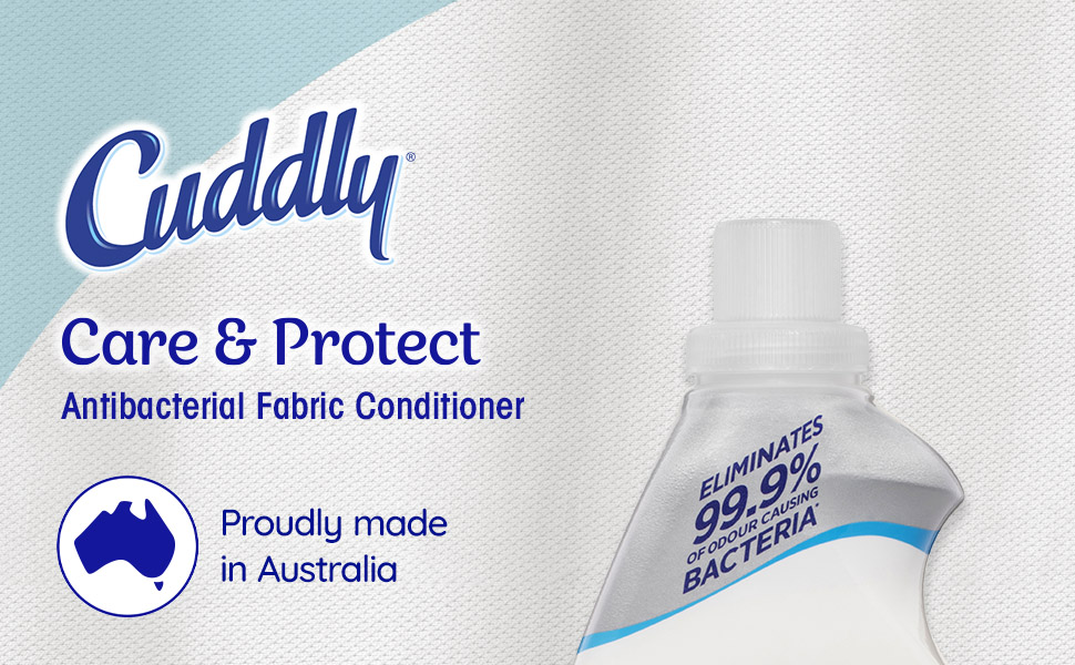 Cuddly Concentrate Care and Protect Liquid Fabric Softener Conditioner
