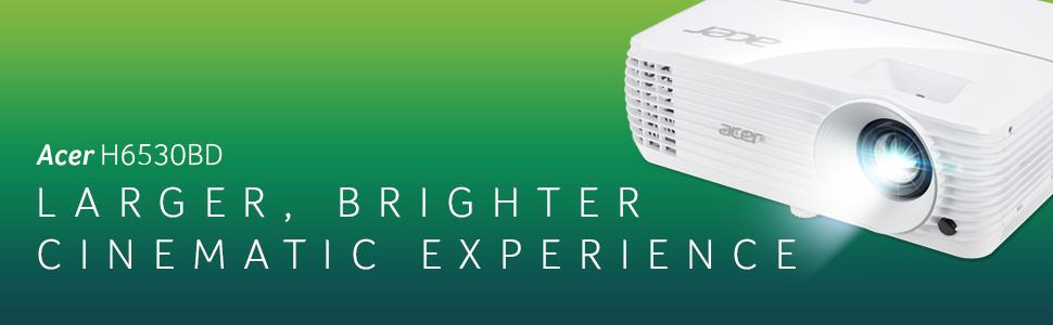 Acer H6530BD 3500 Lumens FHD+ HDMI 3D ColorBoost Projector