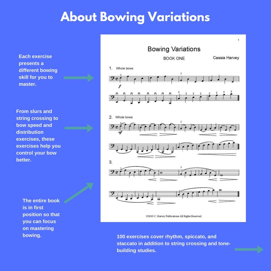 Bowing Variations for the Cello, Book One (9780615816487