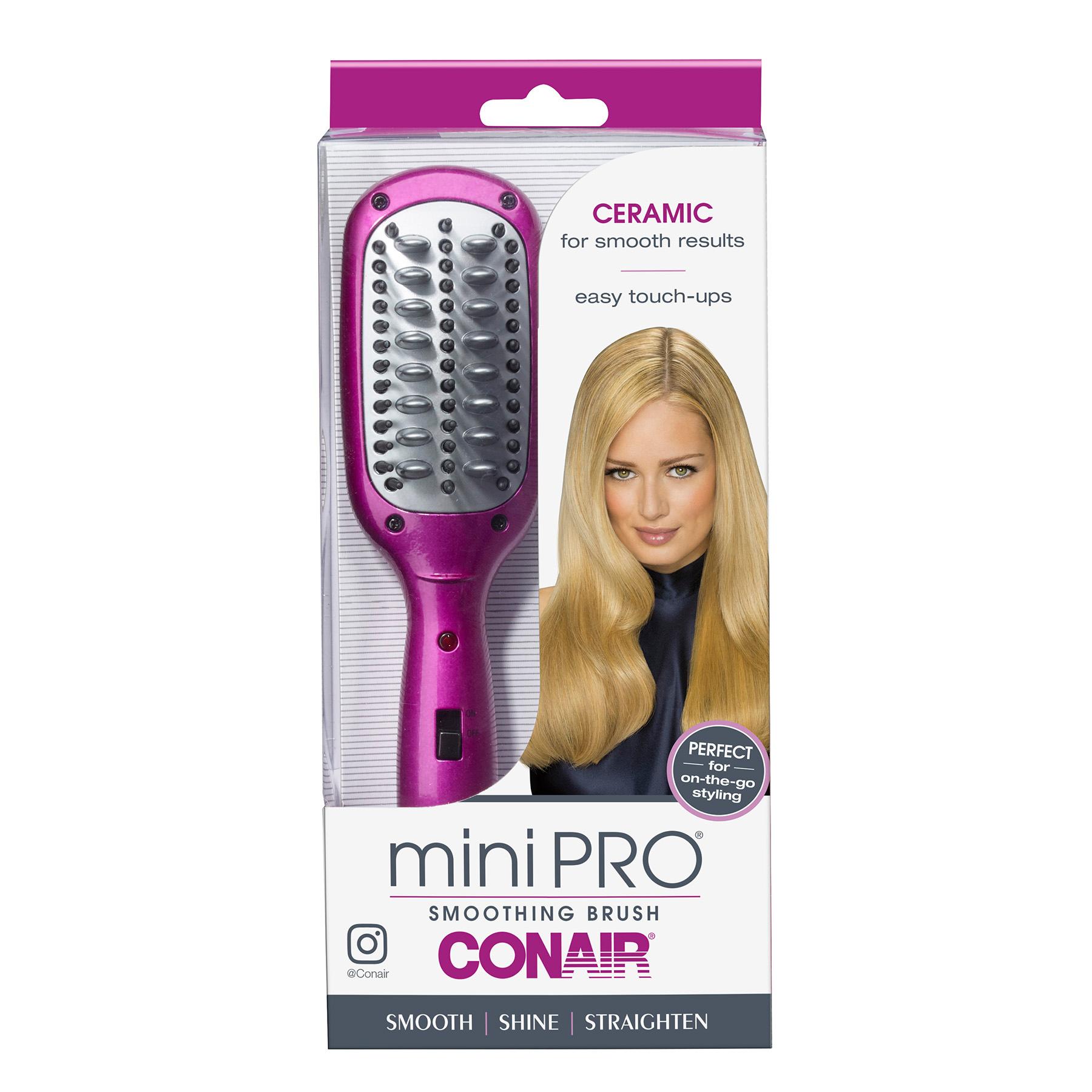 Conair Mini PRO Ceramic Smoothing Straightening Brush