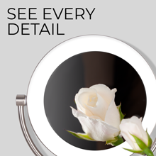 Zadro SLWR410HW See Every detail with 10X 1X dual sided magnification