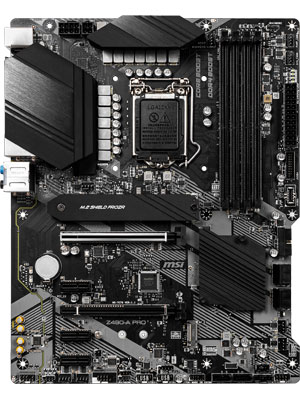MSI Z490-A PRO マザーボード MSI Z490-A PRO ProSeries Motherboard (LGA 1200, Intel 10th