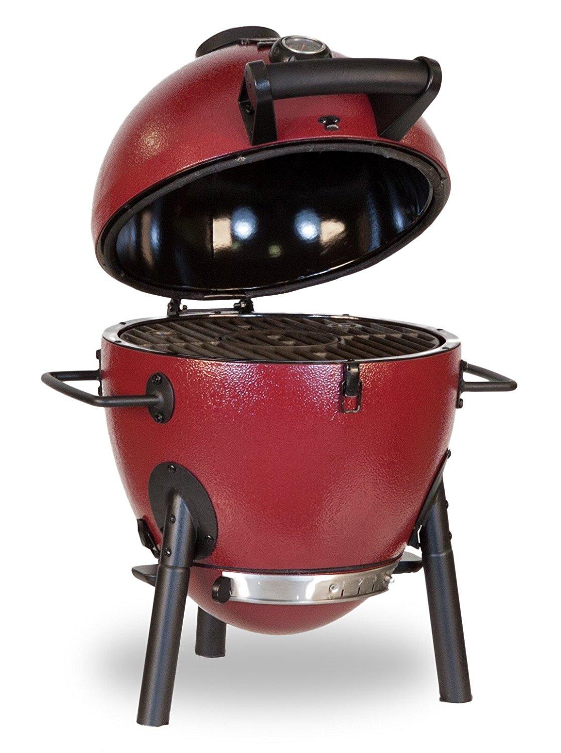 CharGriller E06614 Akorn Jr. Kamado Kooker Charcoal Grill