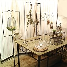 インドアイアンフックスタンド ジョセフアイアン フックスタンド・ロウ（高さ35cm）（DTFF6160SW） の