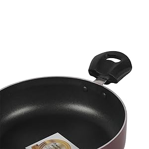 cello, pan, tawa, handi, fry pan, steel lid, nonstick, aluminum, sturdy, trendy