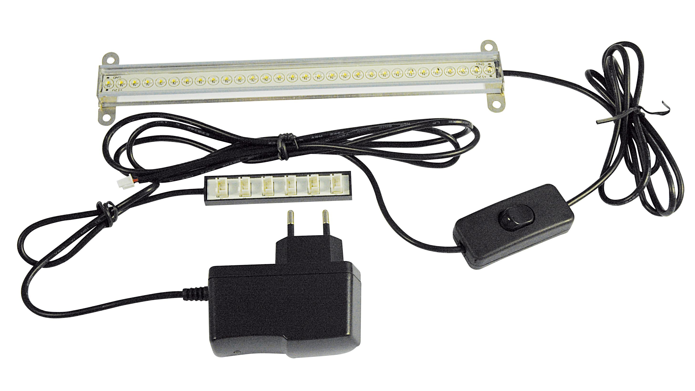 Lucky Reptile MLS1 Mini Light Strip LED Komplettset, Lichtleiste