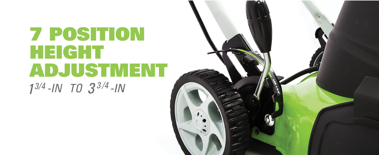 Greenworks 12 Amp 18Inch Corded Electric Lawn Mower
