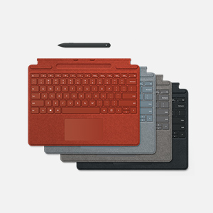 Microsoft Surface Pro Signature ポピーレッド Amazon.com: Microsoft FFP-00101 Surface Pro Signature Type