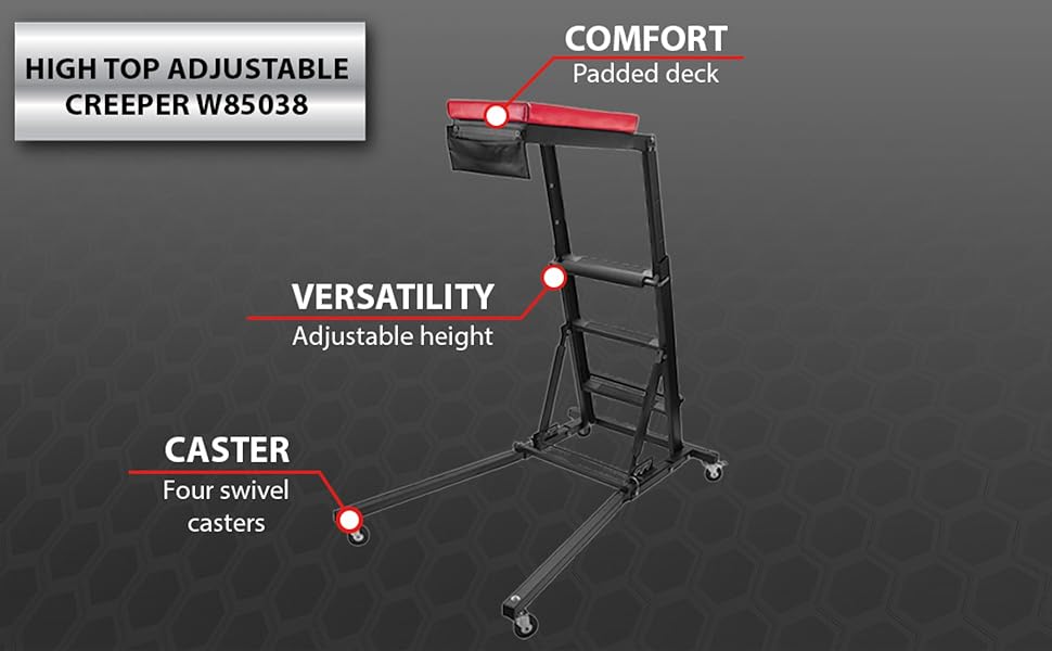 足回りTHUNDER Amazon.com: Performance Tool W85038 High Top Adjustable