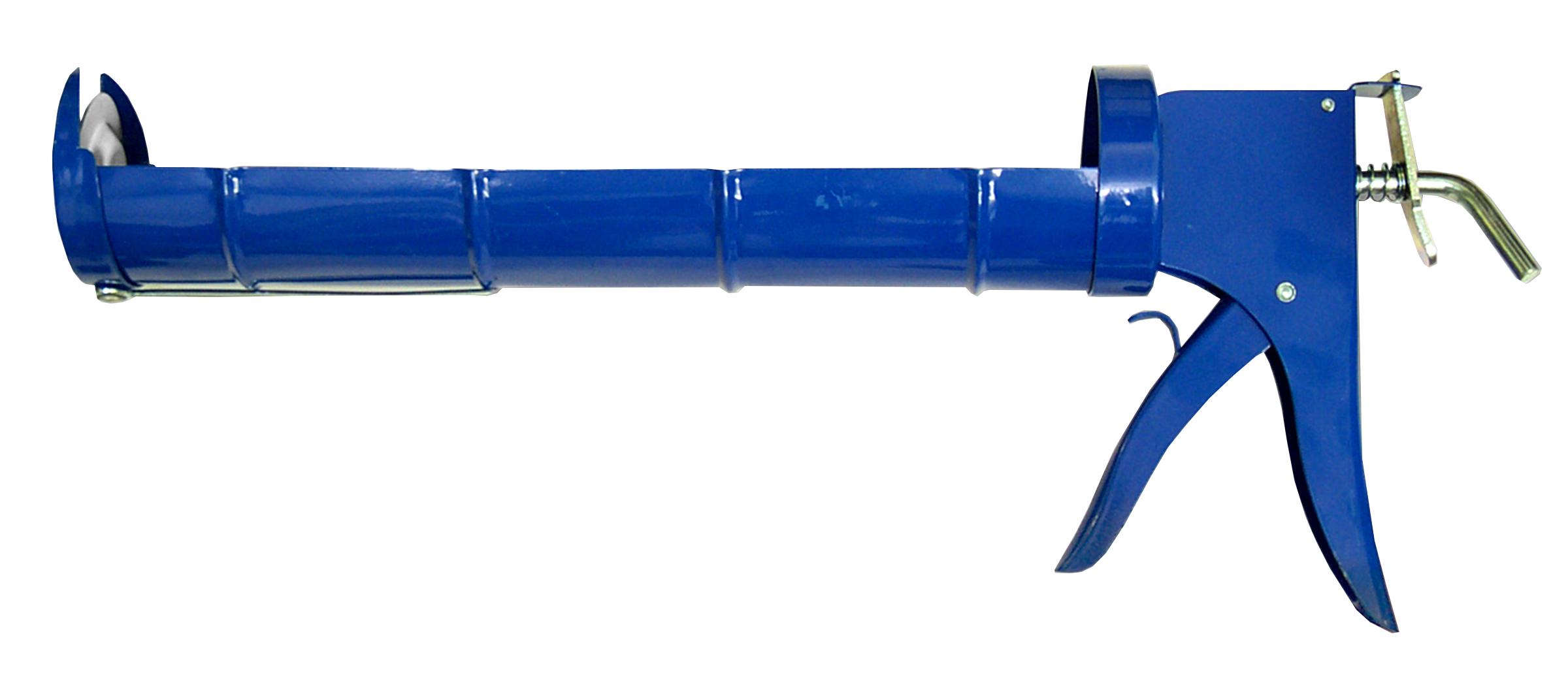 Premier 13" Half Barrel Caulk Gun, 1Quart Smooth Rod With Thumb Pressure Release, 791