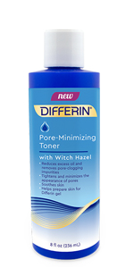 differin toner witch hazel