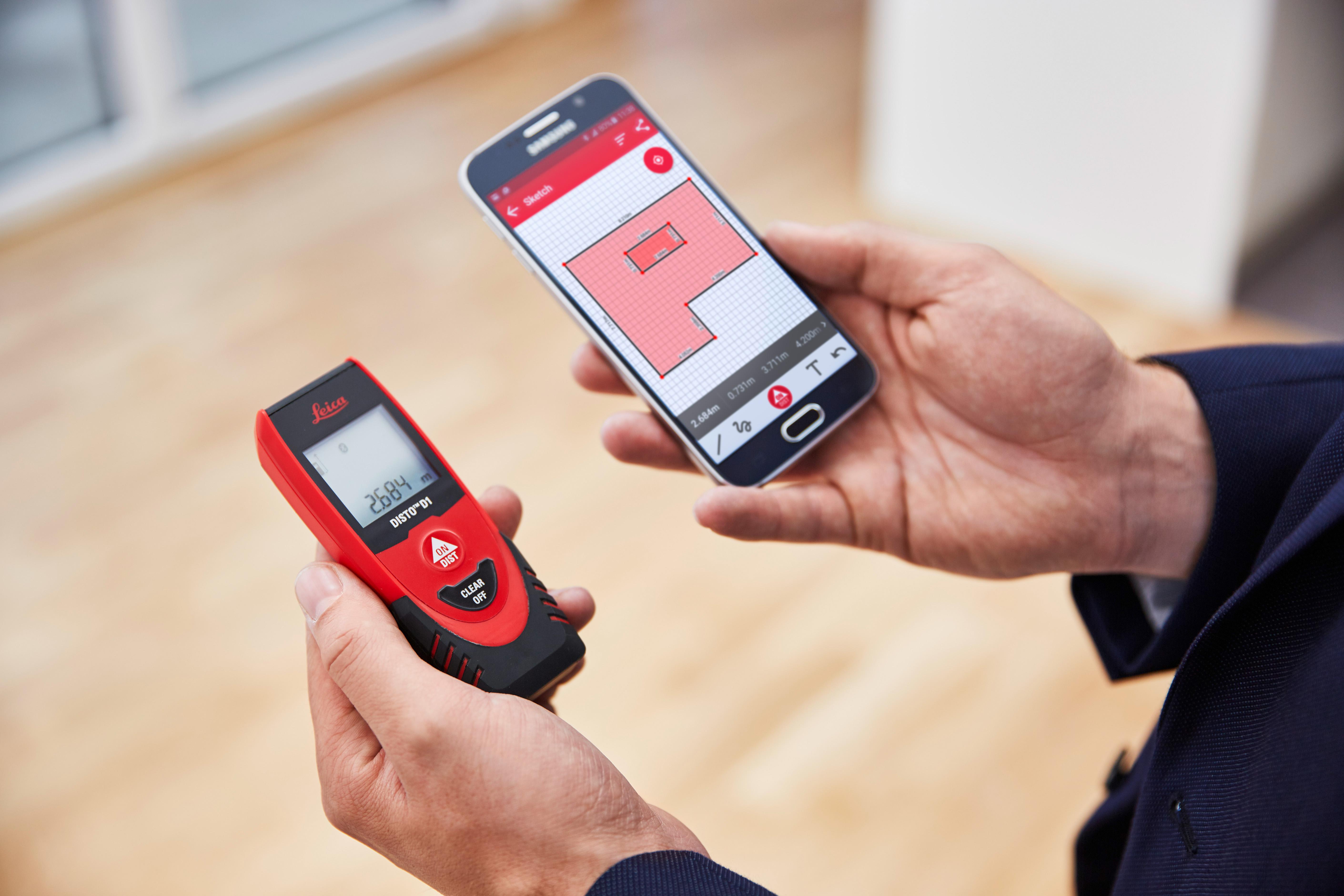 Leica Geosystems 838725 DISTO D2 New Laser Distance Meter with