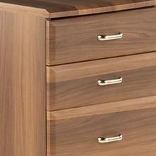 Hjh OFFICE 673802 Cajonera con ruedas EKON nogoal para escritorio