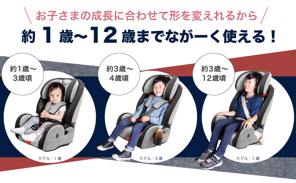 Amazon | 日本育児 ISOFIX・シートベルト固定両対応