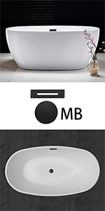 59'' Bathtub, Brushed Nickel Drainer 32 G